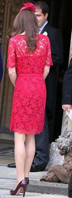 FASHION ICON | Kate, the Lady in red