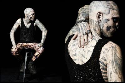 Rick Genest by Aline & Jacqueline Tappia