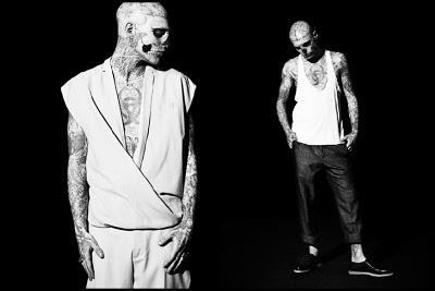 Rick Genest by Aline & Jacqueline Tappia