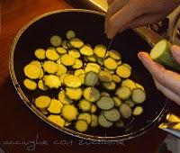 Acciughe con zucchine