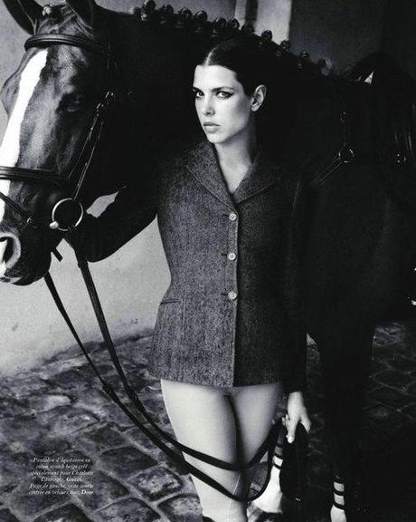 Charlotte Casiraghi in Vogue Paris