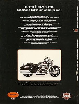 Pubblicità H-D Road King 1340 1993