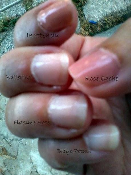 Nude Nails: 5 smalti Chanel a confronto