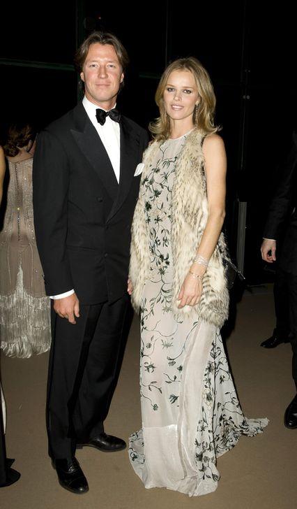 Eva Herzigova in Roberto Cavalli al Gala della Fondazione Raisa Gorbachev