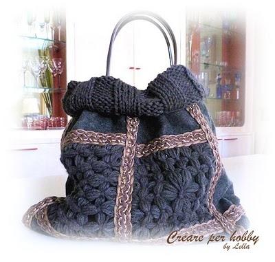 Telaietto: 4 piastrelle per una borsa