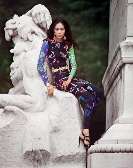 Versace + H&M; on Vogue Russia