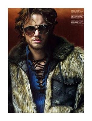 Hampus Lück in Dolce & Gabbana su Numéro Homme