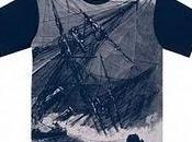 Dover Street Market Shipwreck waves T-shirt