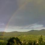 arcobaleno nel Chianti