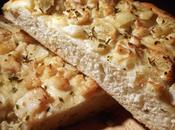 Focaccia impasto porri