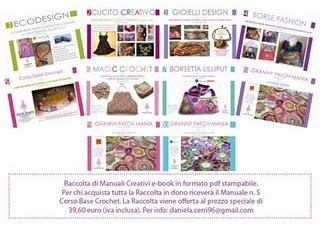 Manuali Creativi: La Raccolta, in dono una scheda tecnica di 4 pagine per decorare la T-shirt dell'estate!