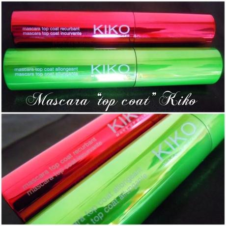 Curling Top Coat Mascara Kiko [Rosso]