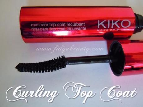 Curling Top Coat Mascara Kiko [Rosso]