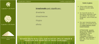 Free Rice: rispondi a un test e doni chicchi di riso al Programma Alimentare Mondiale