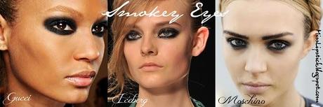 Trends dalla Settimana della Moda Milanese SS2012 - Smokey Eyes