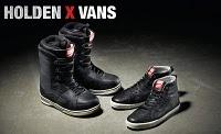 Vans X Holden - Scarponi da snow e scarpe da skate!