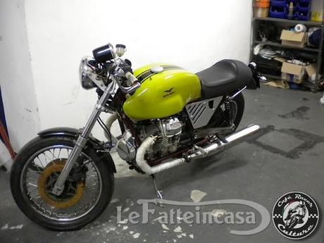 Le Fatteincasa : Moto Guzzi V35 by Jacopo