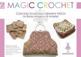 Borsa di Amelie! Ecco il risultato ottenuto con amore da Roberta, lettrice affezionata che ha seguito le istruzioni del mio Manuale Creativo n. 6: La Borsa di Amelie!!!