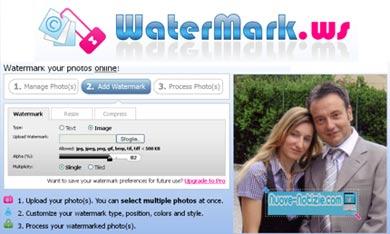 Proteggi le immagini che metti sul web con un Watermark