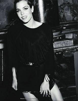 Charlotte Casiraghi su Vogue Fr