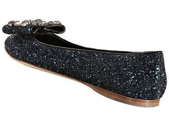 Miu Miu Glitter Shoes