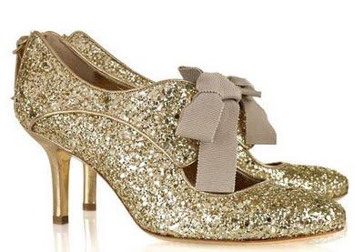 Miu Miu Glitter Shoes