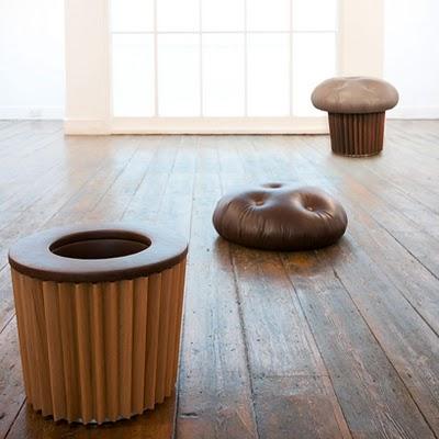 Muffin Pouffe by Matteo Bianchi