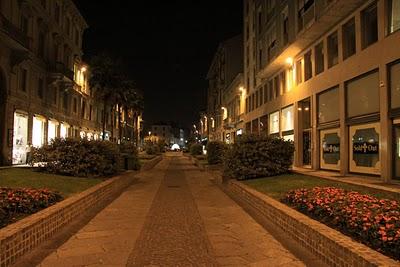 calda notte d'autunno a Monza