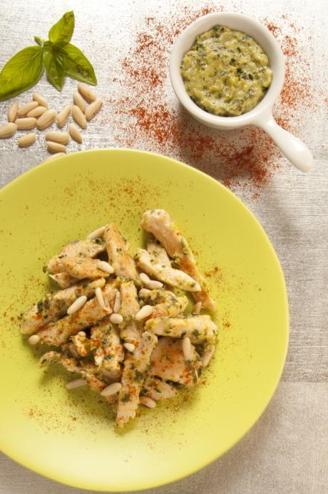 Bourlesque (e Straccetti di pollo al pesto di zucchine)