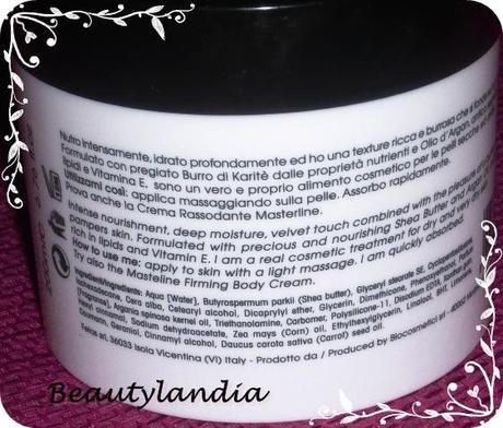 Burro corpo supernutriente * IO NUTRO * MASTERLINE