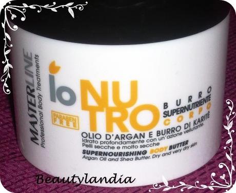 Burro corpo supernutriente * IO NUTRO * MASTERLINE