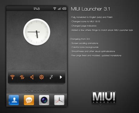 miui launcher 3 0 by vipitus d46qu66 MIUI Launcher 3.1: un particolare launcher per smartphone Android