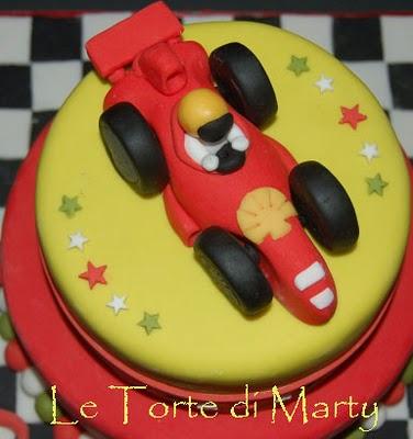 una Ferrari...torta Rossa