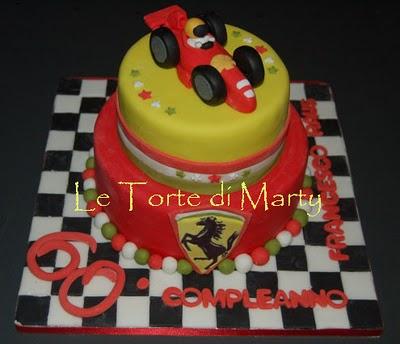 una Ferrari...torta Rossa