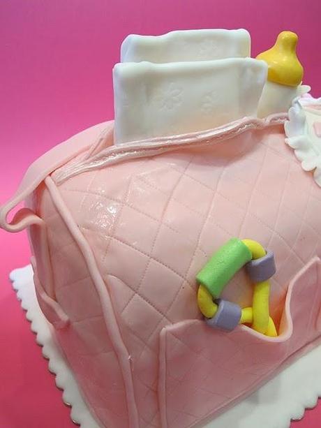 Baby Bag Cake