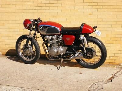 Honda CB 450 '69 Cafe Racer