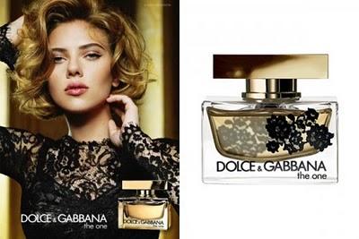 Scarlett Johansson testimonial di Dolce & Gabbana The One Lace Edition