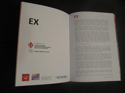 A proposito di 'EX' Thomas Berra Bros Marco Rossi Matteo Zinesi  a cura di Rossella Farinotti