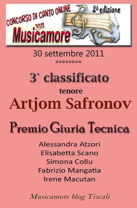Artjom-Safronov tenore