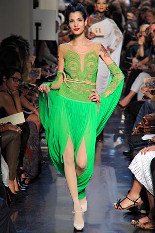 Paris Fashion Week: Jean Paul Gaultier P/E 2012