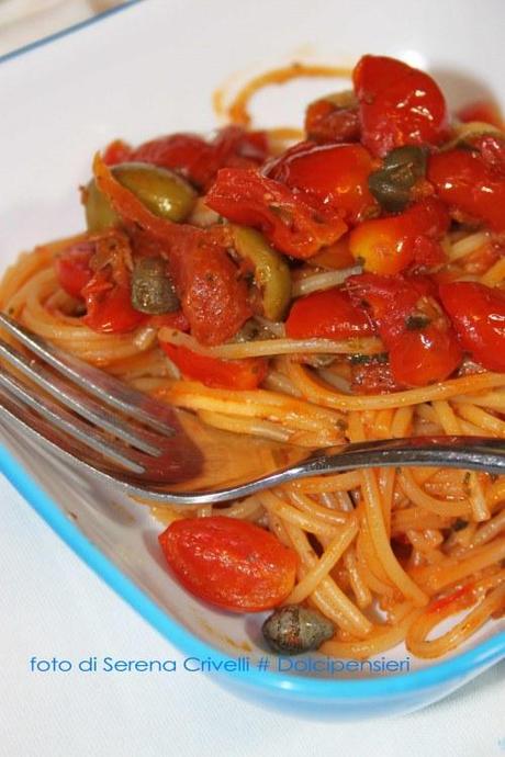 SPAGHETTI ALLA VONGOLE E PIZZUTELLI di Dolcipensieri