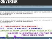 Case Converter: Convertire testo Maiuscolo Minuscolo viceversa