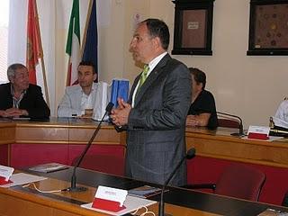 NELLA SALA CONSILIARE DEL COMUNE DI GIULIANOVA RICEVUTA DELEGAZIONE SERBA