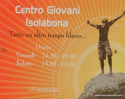 Apertura biblioteca e centro giovanile a Isolabona