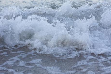 Summer on a solitary beach