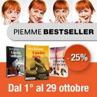 Sconto del 25% sui Piemme Bestseller