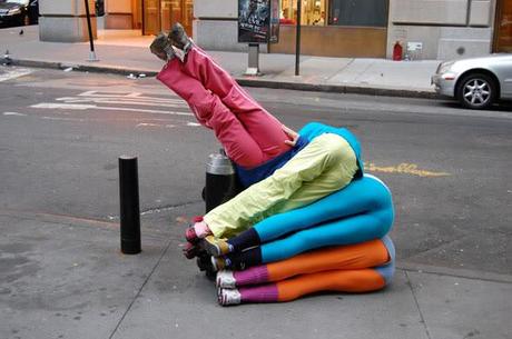 Corpi in movimento per metropoli paralizzate: Willi Dorner