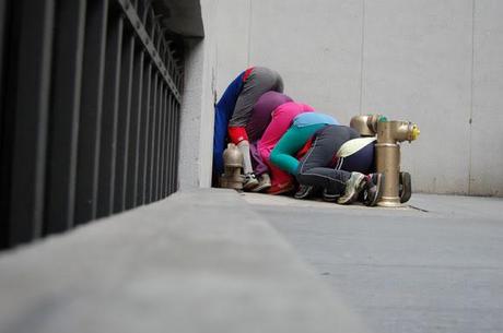 Corpi in movimento per metropoli paralizzate: Willi Dorner