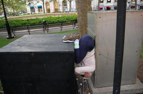 Corpi in movimento per metropoli paralizzate: Willi Dorner