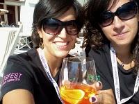 Dani e Redazione: le socie alla Blogfest!